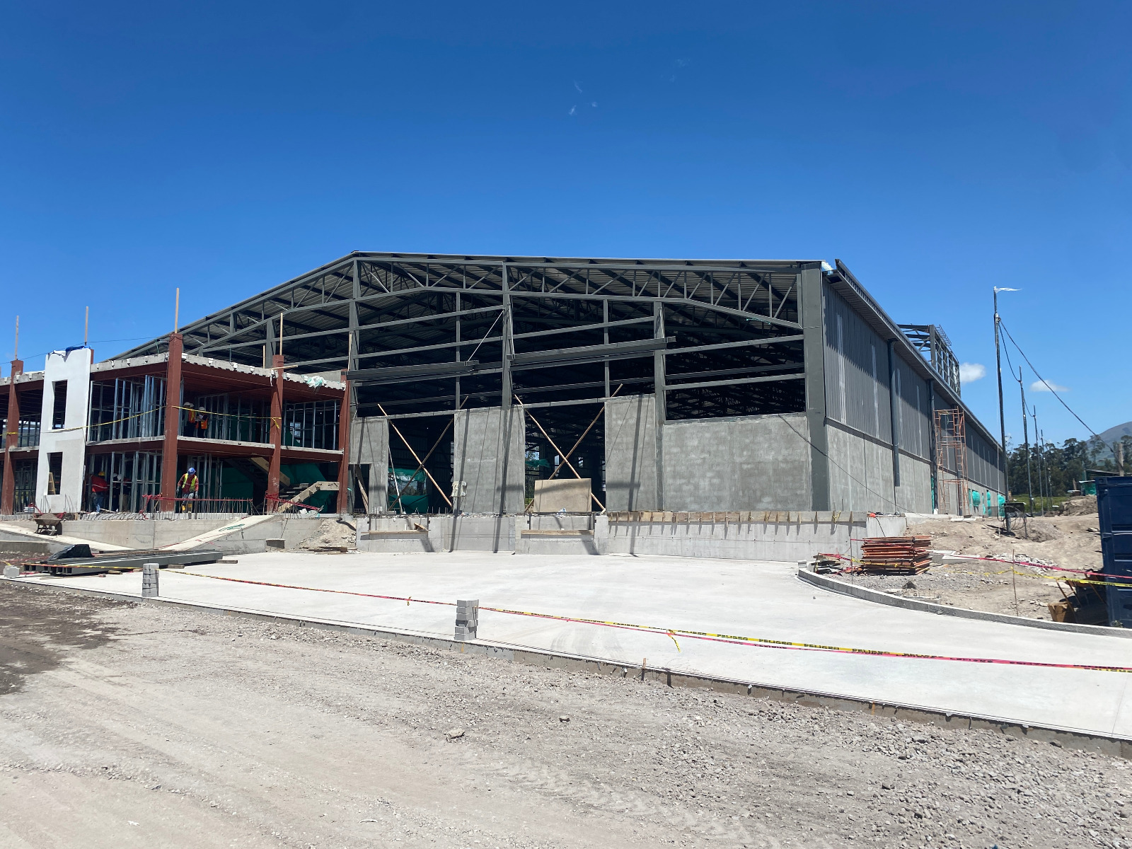 Interior con acabados